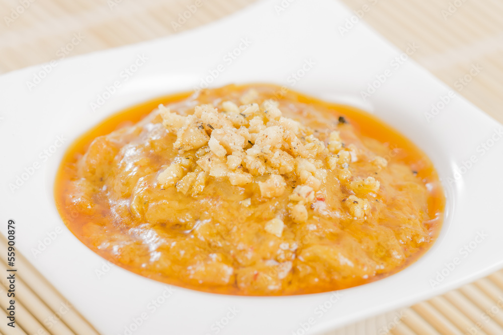 Peanut Sauce - Asian dipping sauce with coconut milk and peanuts Peanut Sauce - Asian dipping sauce with coconut milk and peanuts