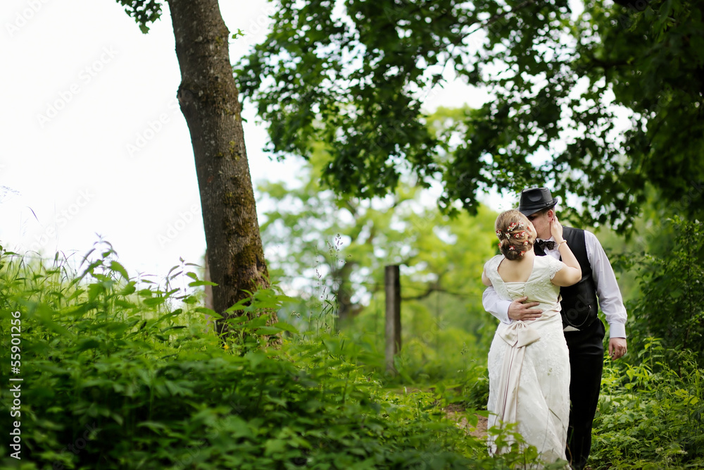 Beautiful bride and groom Beautiful bride and groom