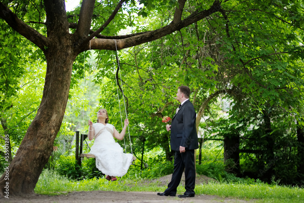 Beautiful bride and groom Beautiful bride and groom