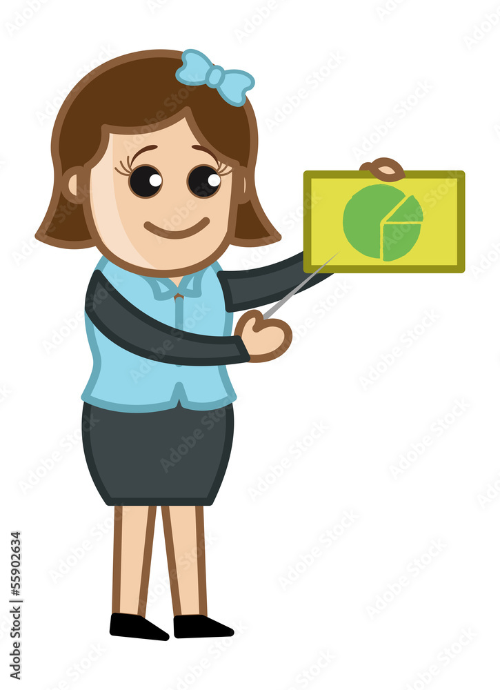 Stats - Cartoon Business Vector Illustrations Stats - Cartoon Business Vector Illustrations