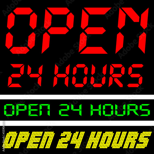 Open 24 Hours