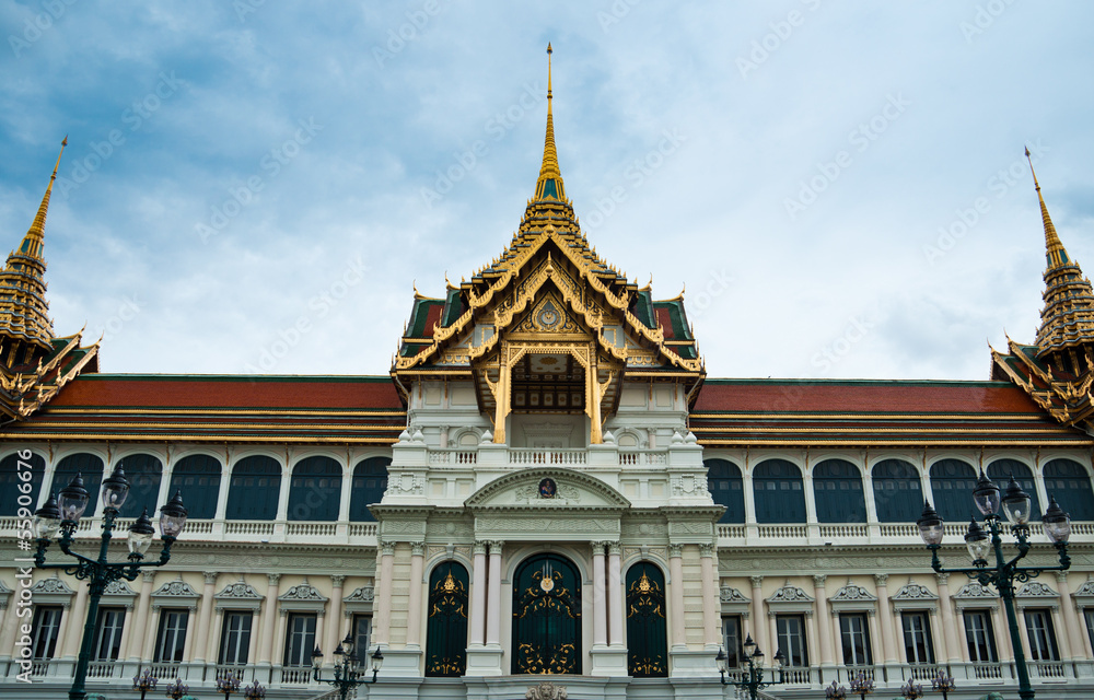 Chakri Maha Prasat Hall in Royal Grand Palace, Bangkok