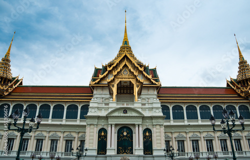 Chakri Maha Prasat Hall in Royal Grand Palace  Bangkok