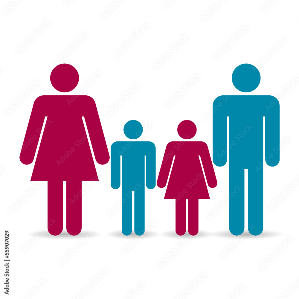 piktogramm familie I piktogramm familie I