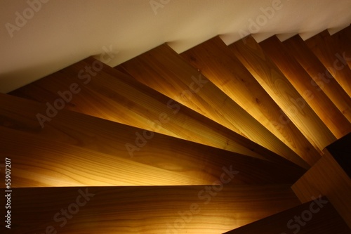 beleuchtete treppe v2 I