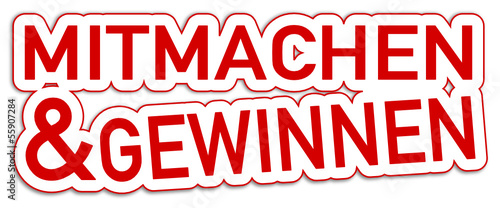 Mitmachen und Gewinnen Button  #130906-svg01 photo