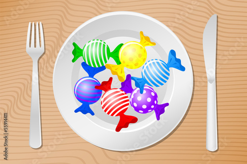 Bonbons zum Mittagessen