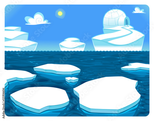 Polar scene.