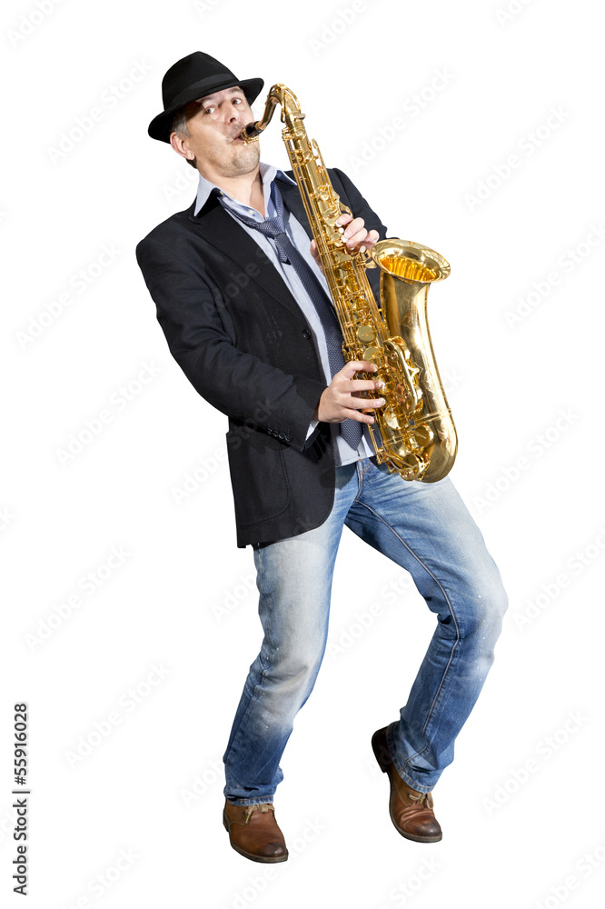 Fototapeta premium Saxophonist