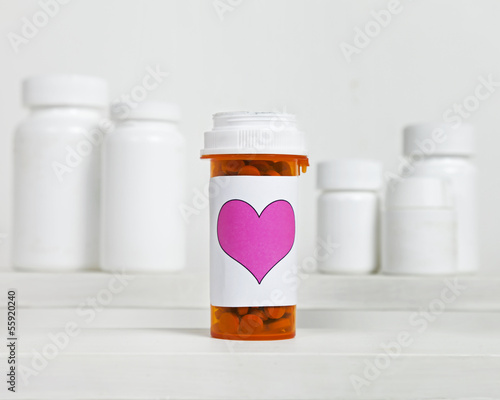 Heart Medication. Love Pills photo
