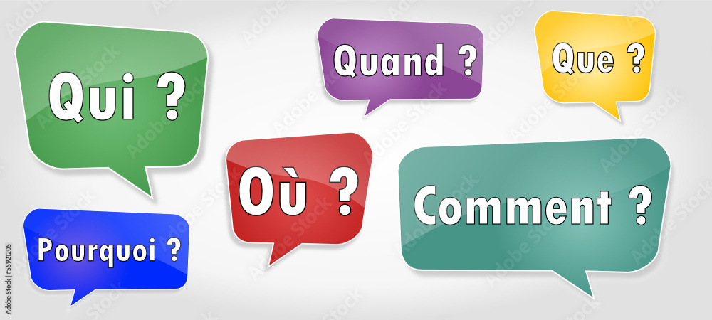 Bulles : Questions Bulles : Questions