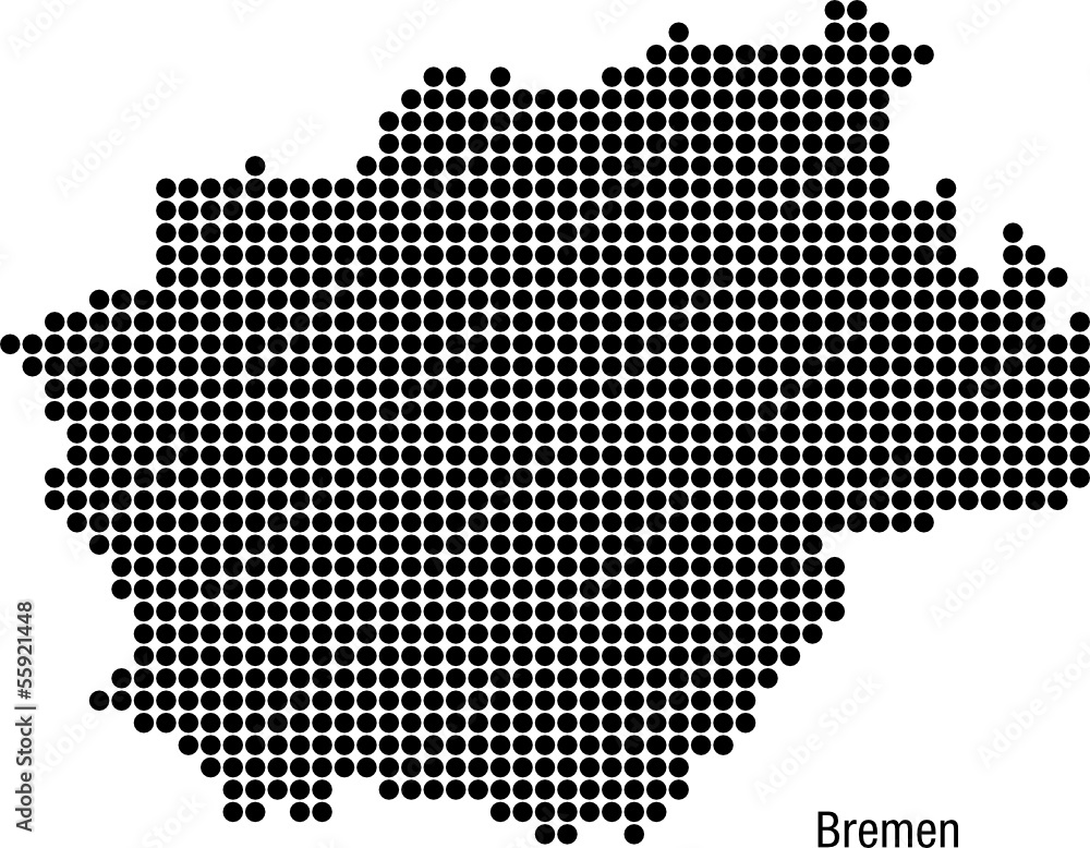 Stadtkarte Bremen Punkte