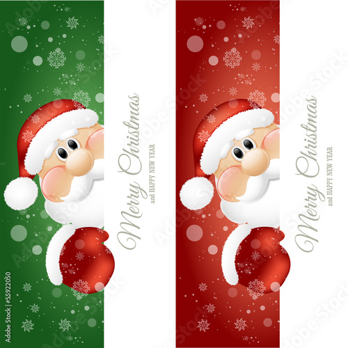 Santa Claus Labels