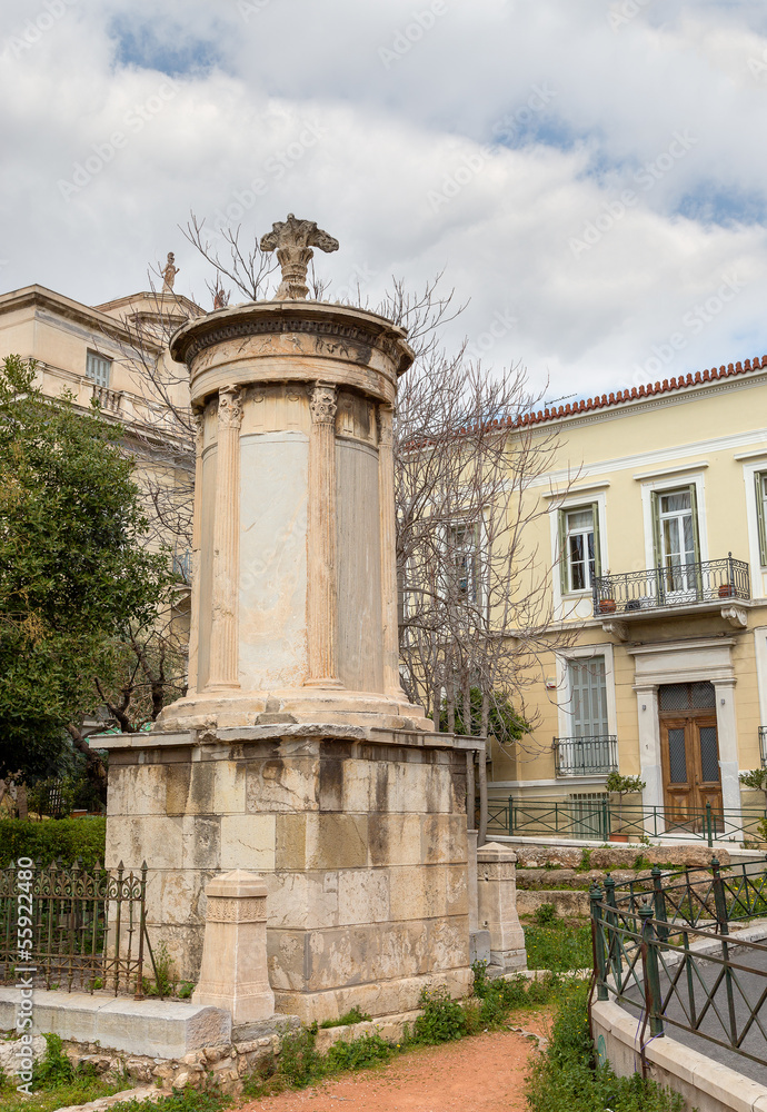 Choragic Monument of Lysicrates, Plaka, Athens, Greece