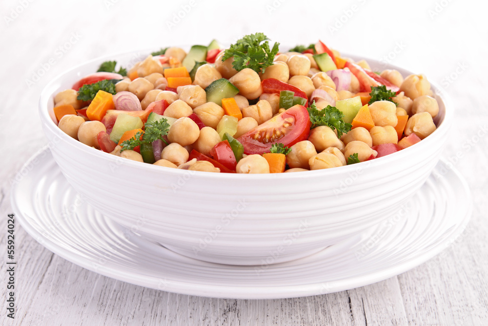 chickpea salad chickpea salad