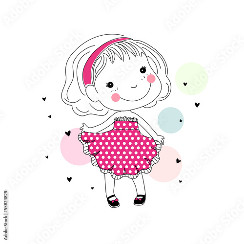 cute little girl