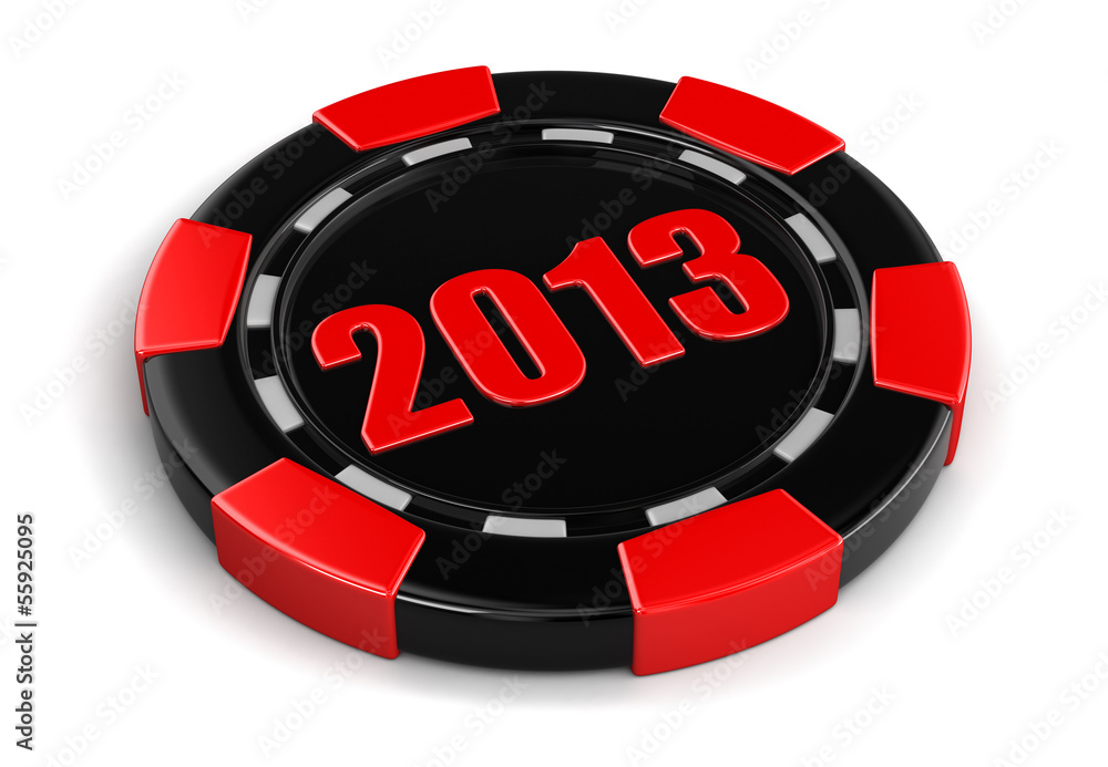Fototapeta premium casino chip 20123 (clipping path included)
