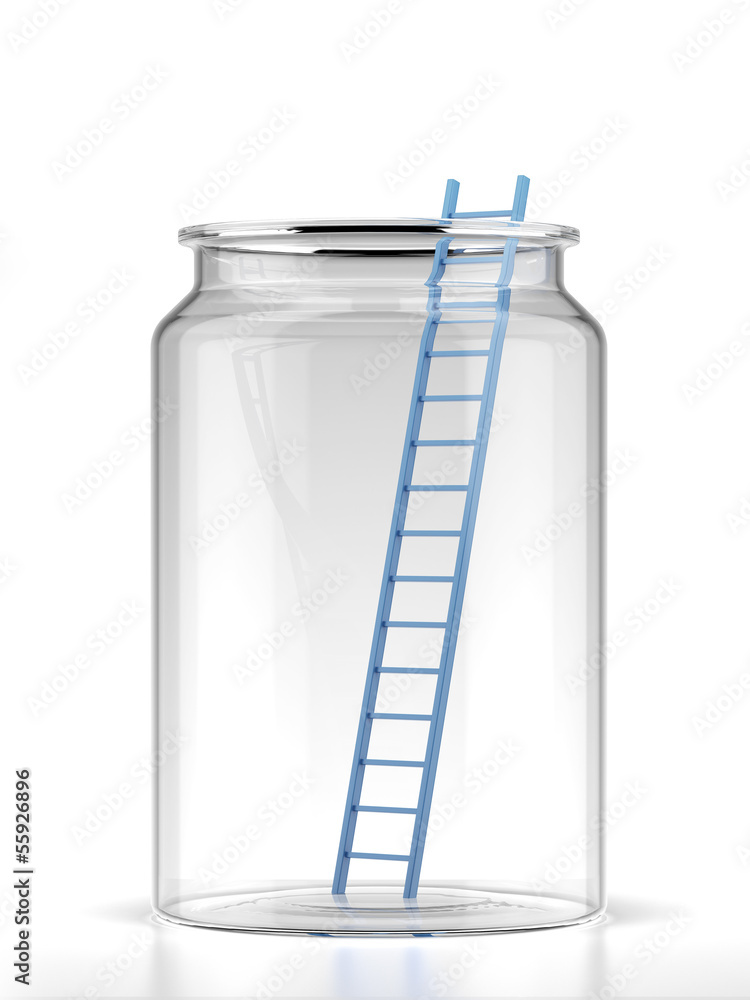 Ladder in jar Ladder in jar