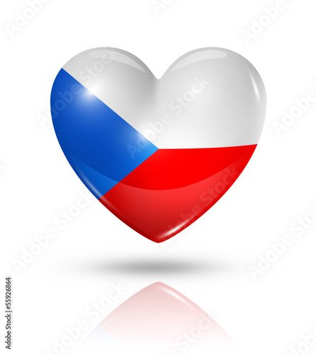 Love Czech Republic, heart flag icon Free Download Love Czech Republic, heart flag icon - GFXLoad