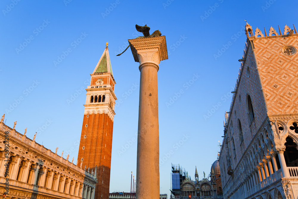 Fototapeta premium Markusplatz in Venedig