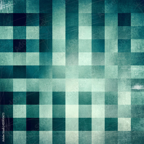 Abstract geometric grungy retro background