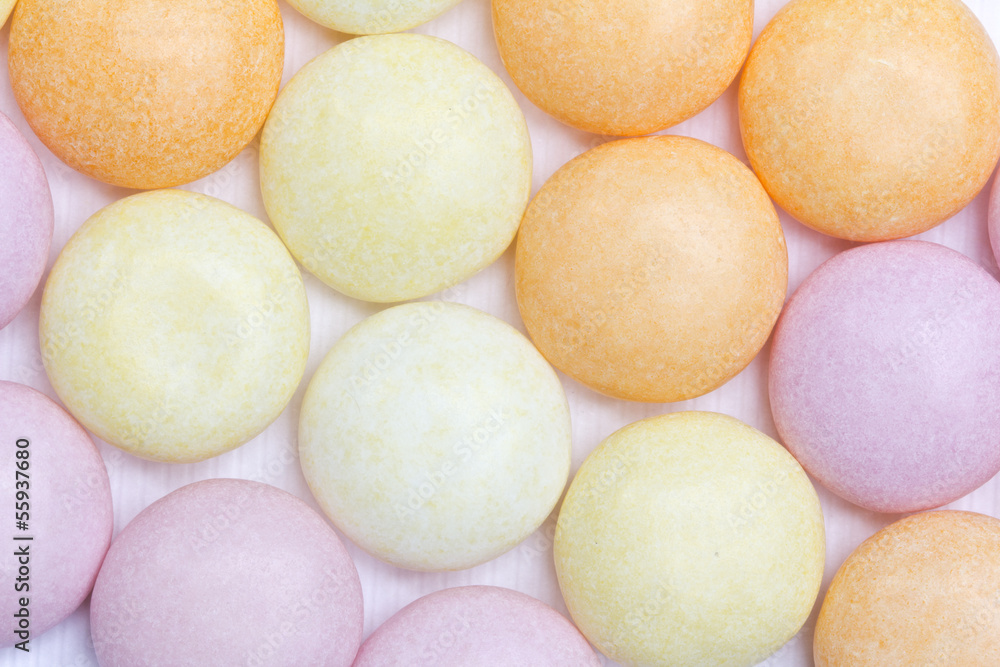 Sweetmeat multi coloured for background Sweetmeat multi coloured for background