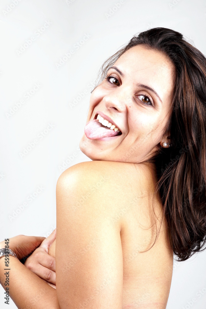 Fototapeta premium Shy Girl 