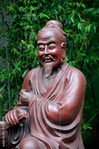 Statue of Chinese deity god