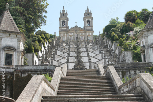Bom Jesus do Monte sanctuary, Braga, Portugal