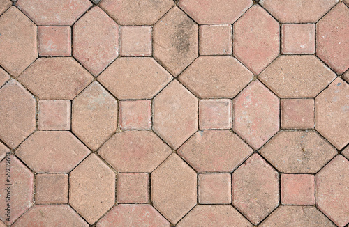 Texture of exposed cement floor tiled.