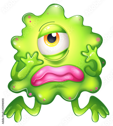 A disappointed monster