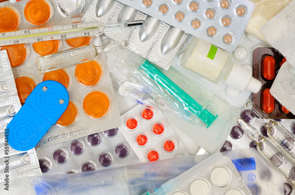 medication background