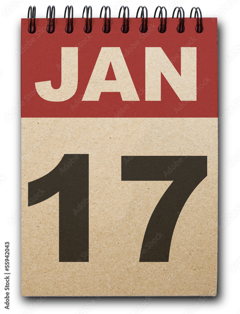 Fototapeta premium Calendar