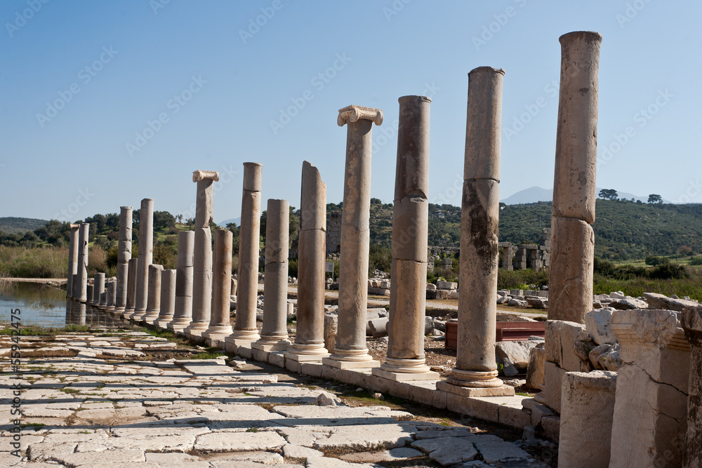 Naklejka premium Old city Patara.