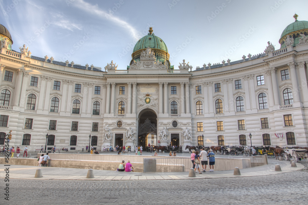 Naklejka premium Vienna - Hofburg