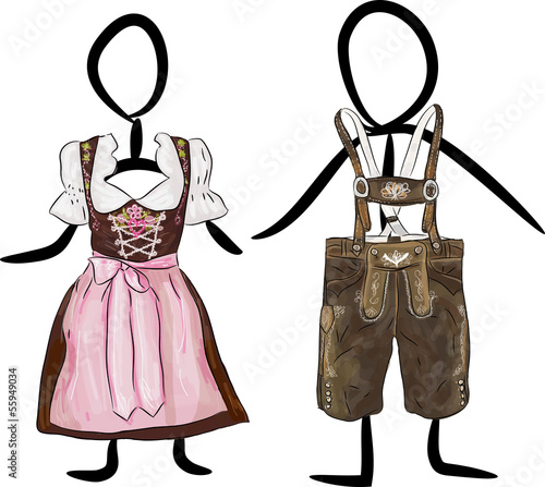 oktoberfest männchen tracht
