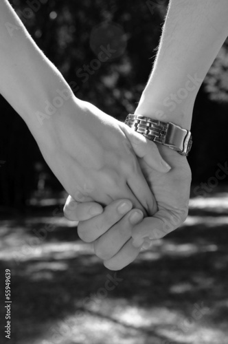 Loving hand in hand