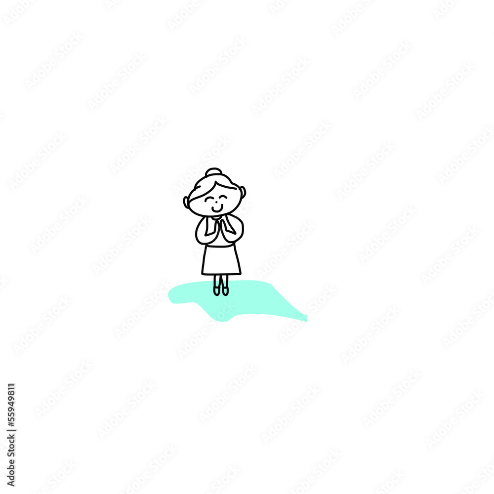hand drawing cartoon childish happiness hand drawing cartoon childish happiness