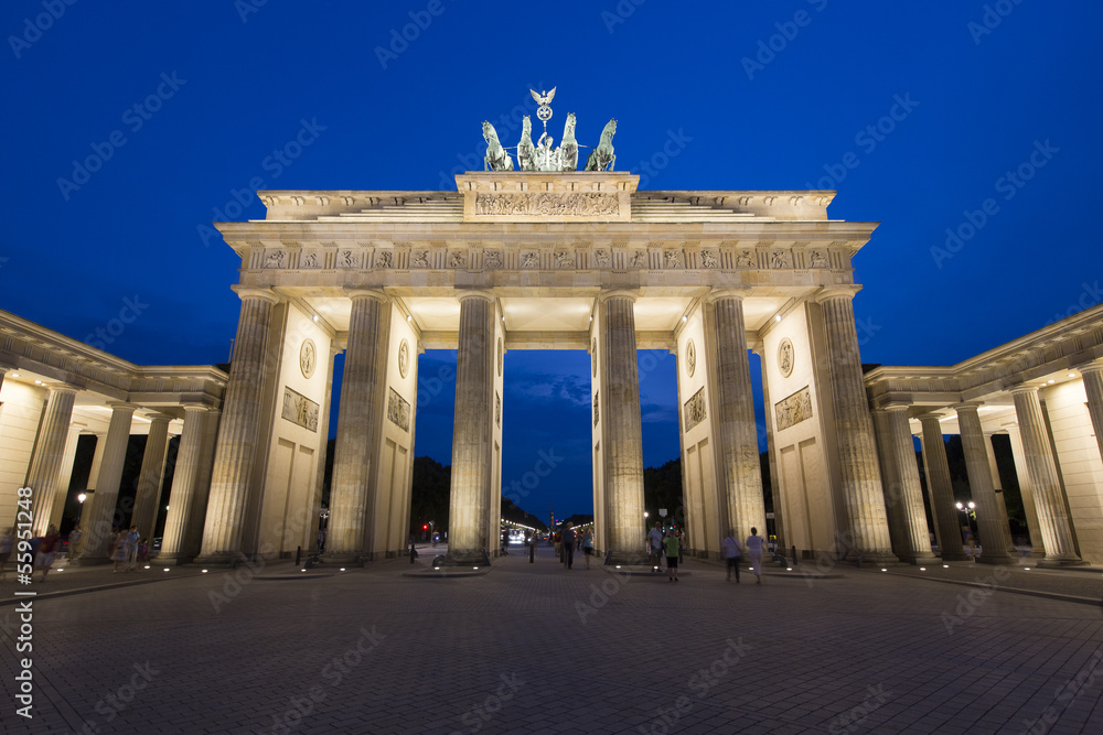 Obraz premium Berlin - Brama Brandenburska