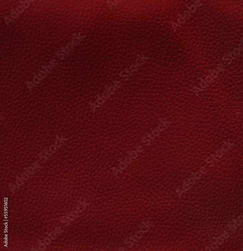 Red leather texture for background