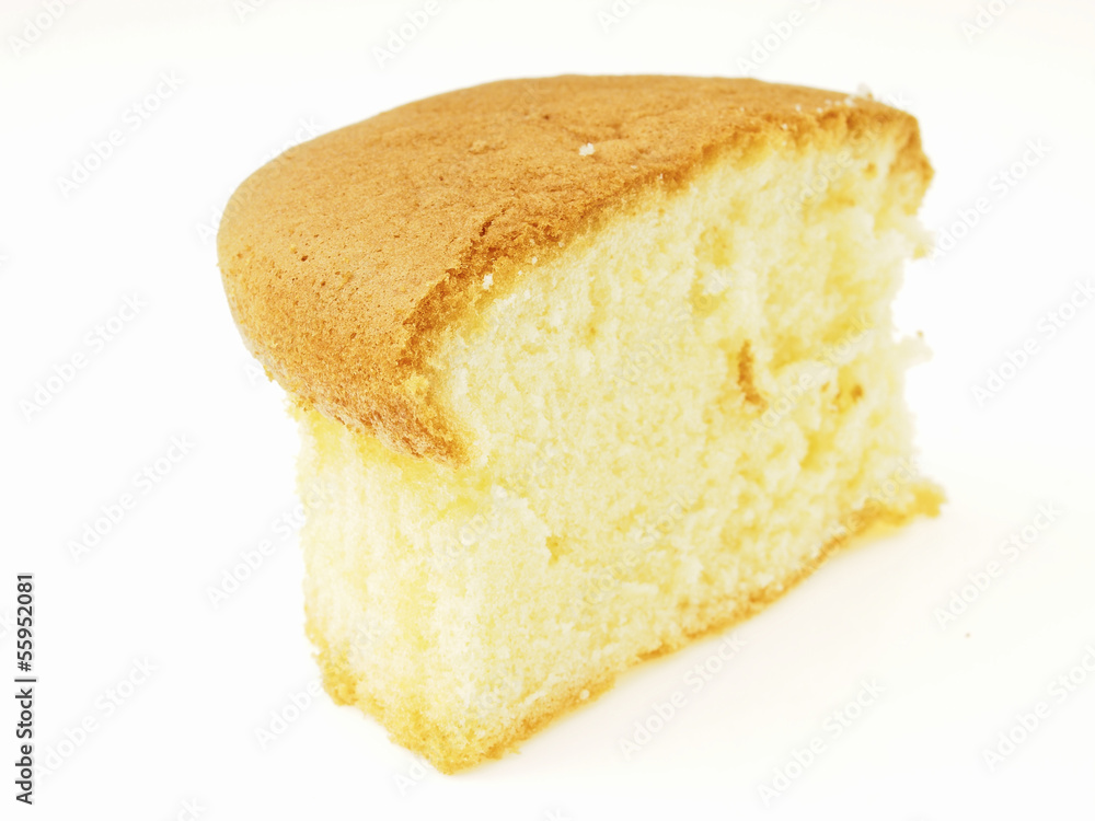 half sponge cake