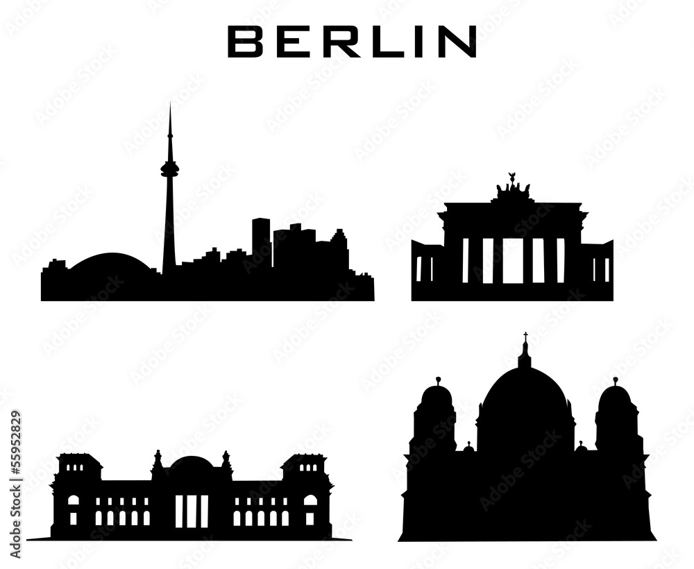 Naklejka premium berlin