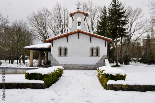 Hermitage of San Juan de Arriaga, Vitoria (Spain) photo