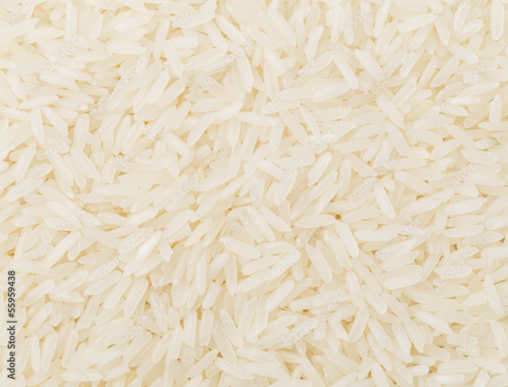 Uncooked white rice Uncooked white rice