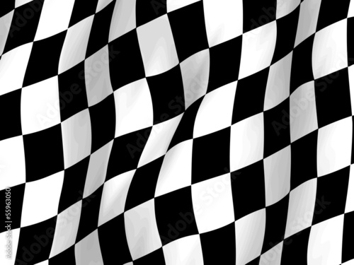 wavy checker flag pattern