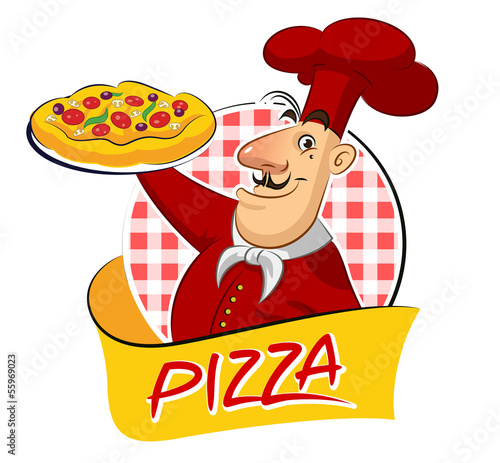 cook pizza