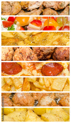 Delicious Food Collage
