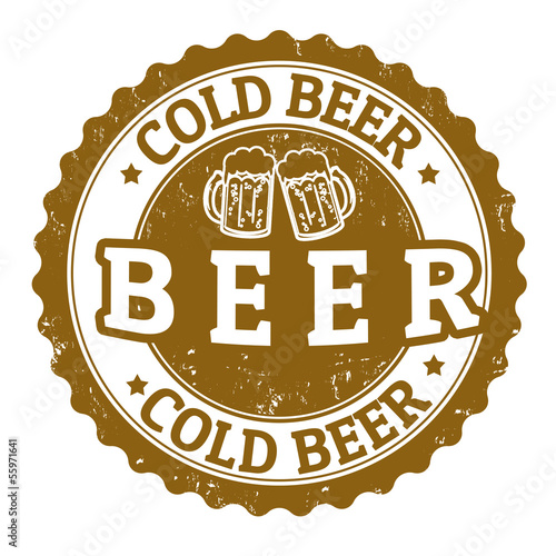 Cold beer sign