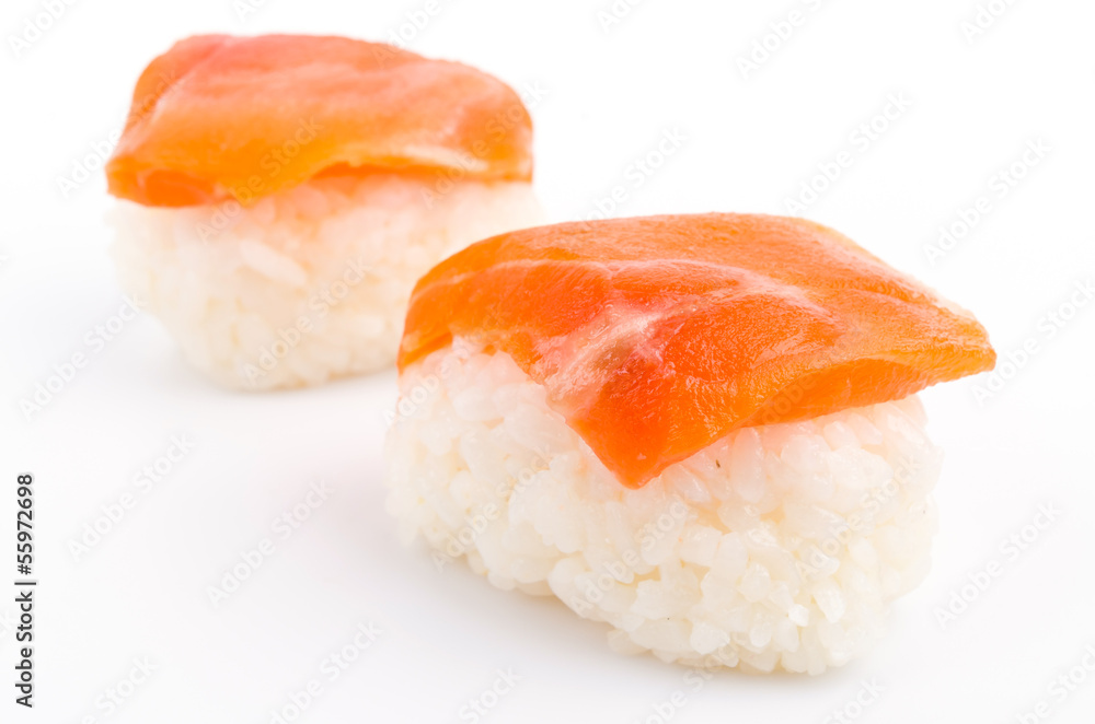 Sushi salmon