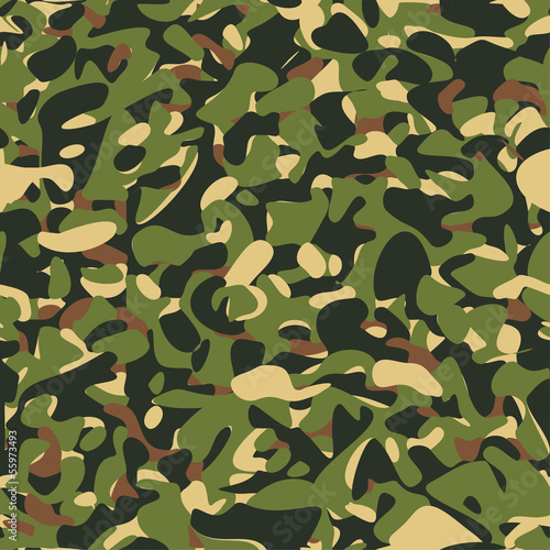 Military camouflage green pattern